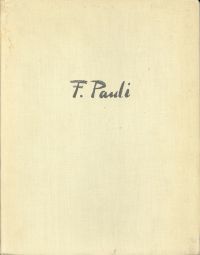 Kasser, Der Graphiker und Maler Fritz Pauli. (Umschlag)
