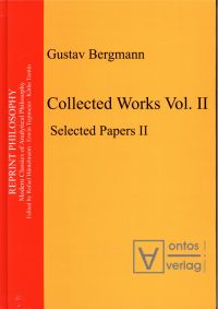 Bergmann, Collected works. (Umschlag)
