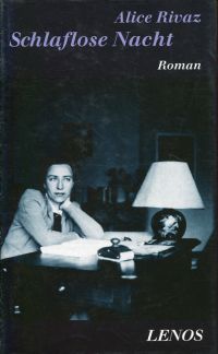 Rivaz, Schlaflose Nacht. (Umschlag)