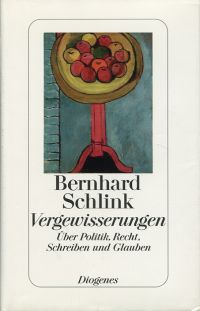 Schlink, Vergewisserungen. (Umschlag)