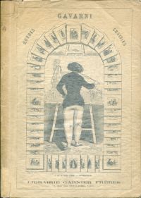 Gavarni, Oeuvres choisies de Gavarni. (Umschlag)