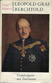 Hantsch, Leopold Graf Berchtold. (Umschlag)