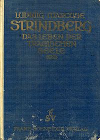 Marcuse, Strindberg. (Umschlag)
