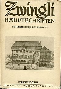 Frei, Zwingli, der Verteidiger des Glaubens. (Umschlag)