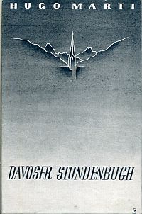 Marti, Davoser Stundenbuch. (Umschlag)