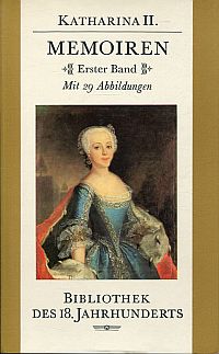 Katharina II.: Memoiren. (Umschlag)