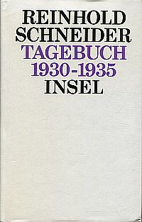 Schneider, Tagebuch 1930 - 1935. (Umschlag)