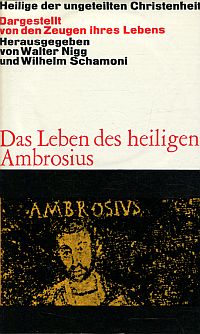Das Leben des heiligen Ambrosius. (Umschlag)