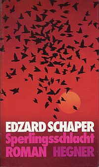Schaper, Sperlingsschlacht. (Umschlag)
