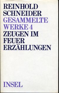 Schneider, Zeugen im Feuer. (Umschlag)