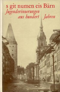 Sommer, S git numen eis Bärn. (Umschlag)