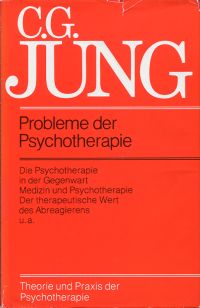 Jung, Probleme der Psychotherapie. (Umschlag)